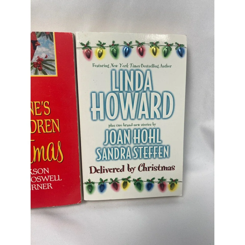 Christmas Romance Book Lot of 5 | Linda Howard Debbie Macomber & More